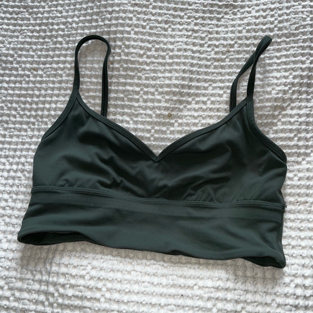 lululemon Align Sweetheart Bra Light Support A/B Cup in Dark Forest